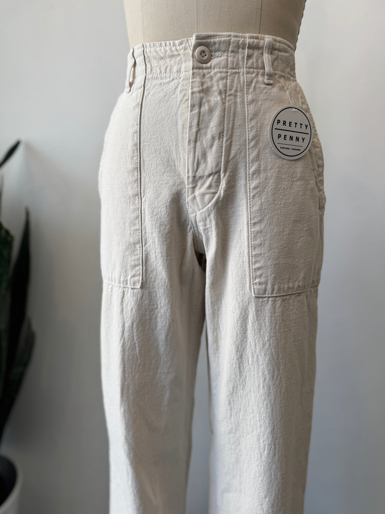 Cotton work Pants high waist “29”