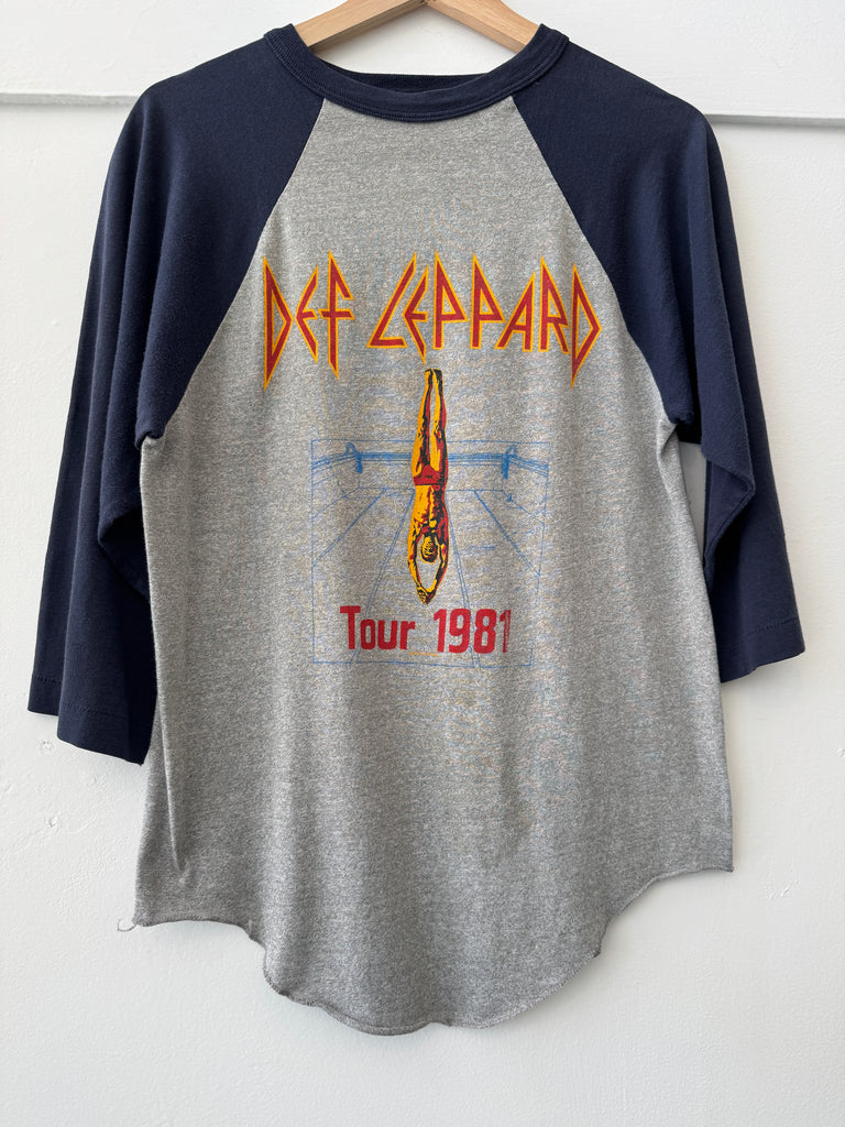 1981 Def Leppard tour t shirt