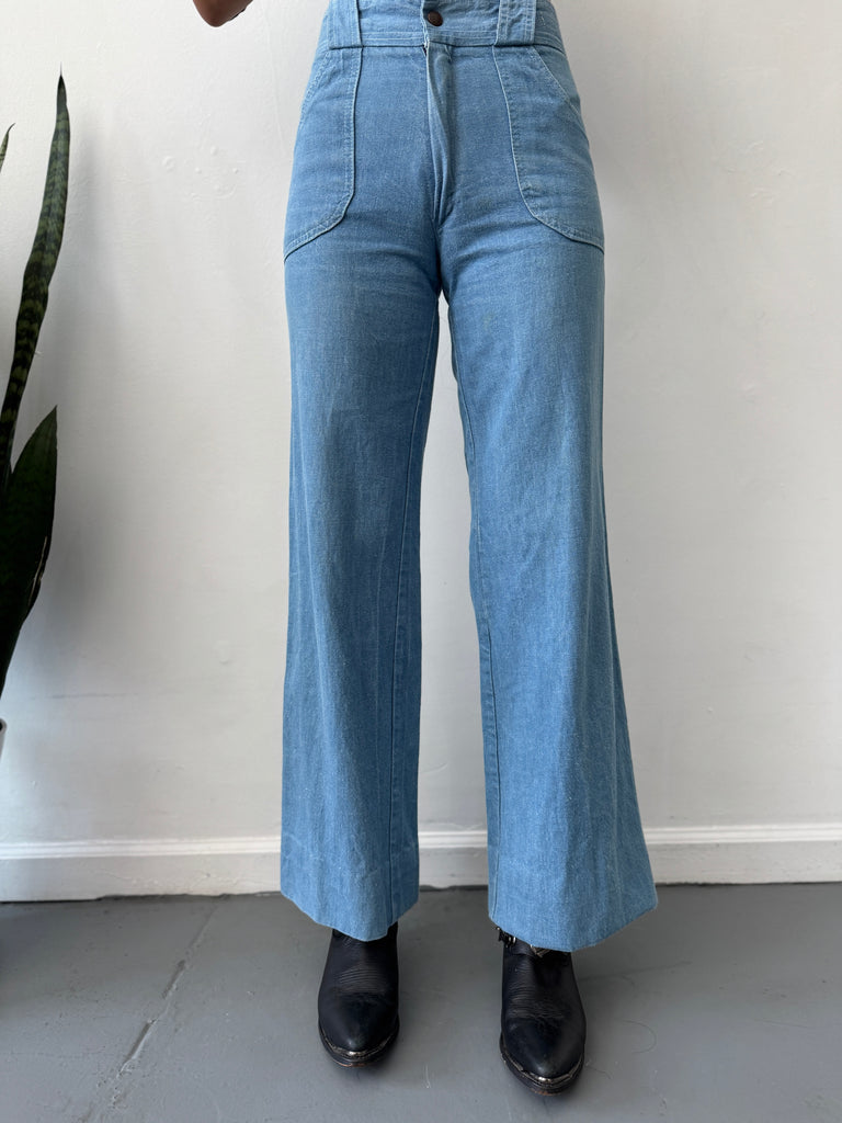 1970’s SUCCO TASH high waist | bell bottoms