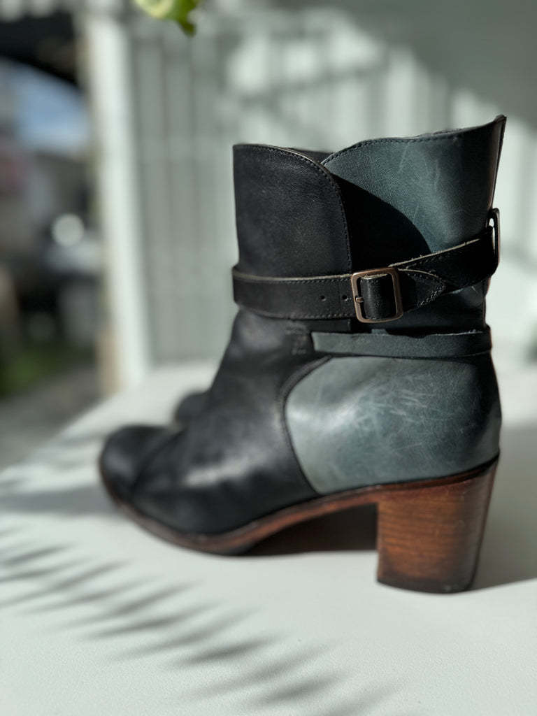 Samantha Pleet Wolverine leather boots 9.5