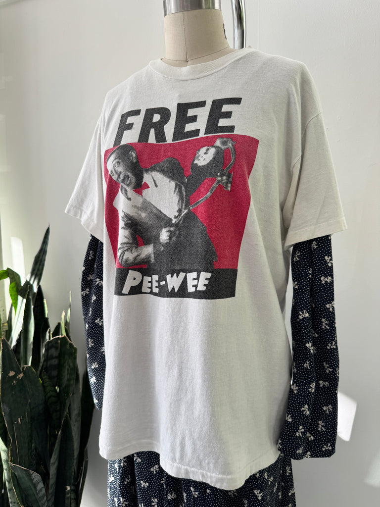 Vintage FREE PEE WEE T SHIRT