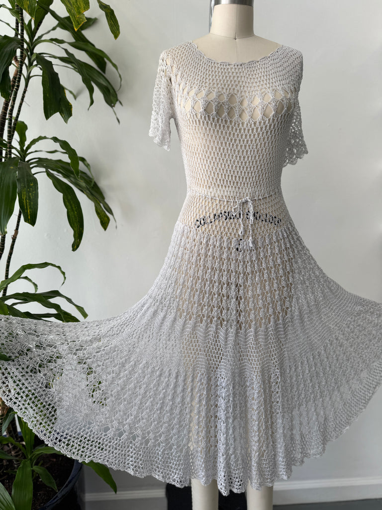 Vintage crochet dress