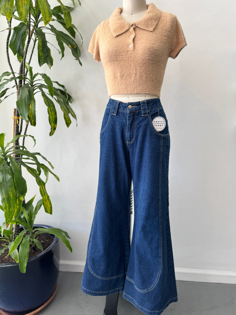 Vintage Paris Blues Experience wide legged pants “29/30”