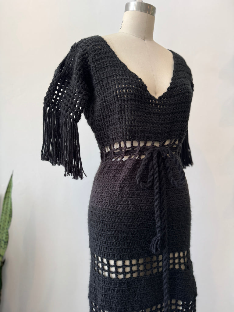 Sexy handmade crochet dress