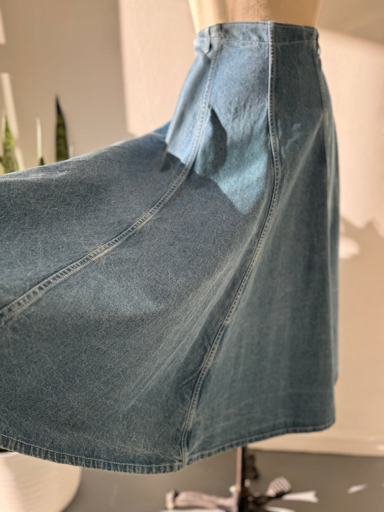 Vintage Liz Wear denim skirt