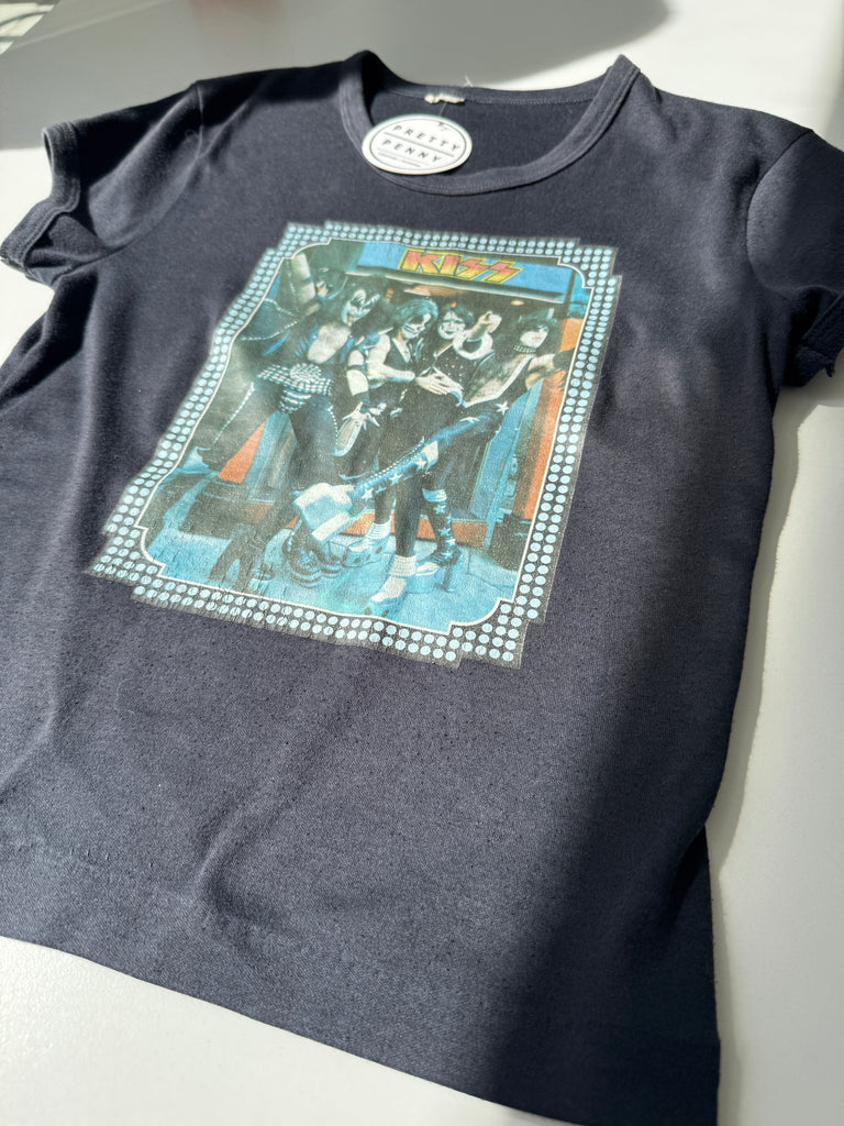 Vintage kiss t shirt