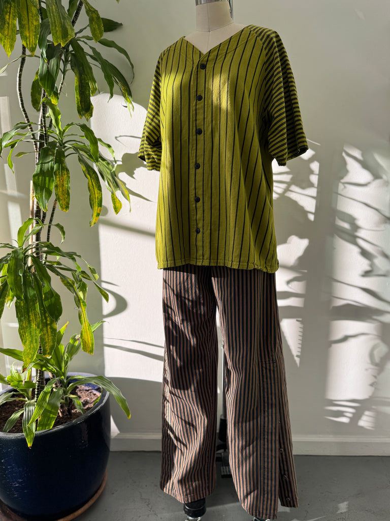 Vintage striped top/outerwear