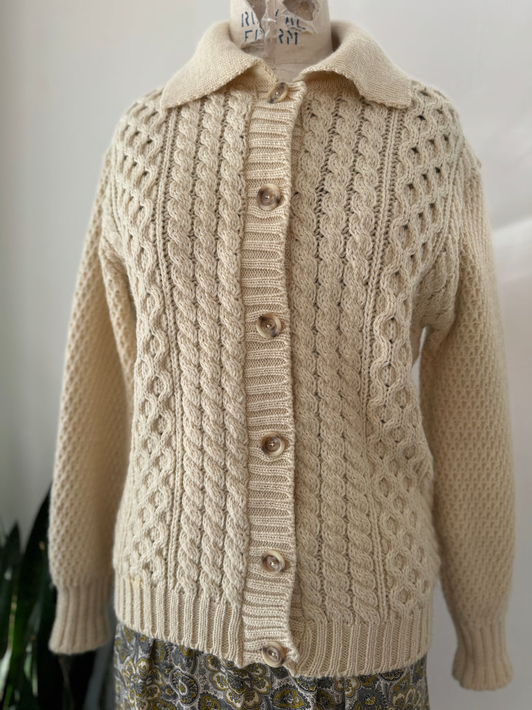 Vintage Moffat Woollens wool  cardigan