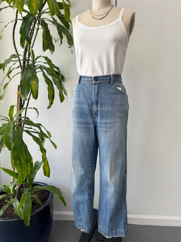 1970’s denim jeans waist “28”