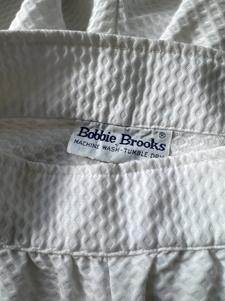Bobbie Brooks high waist textured bell bottom pants