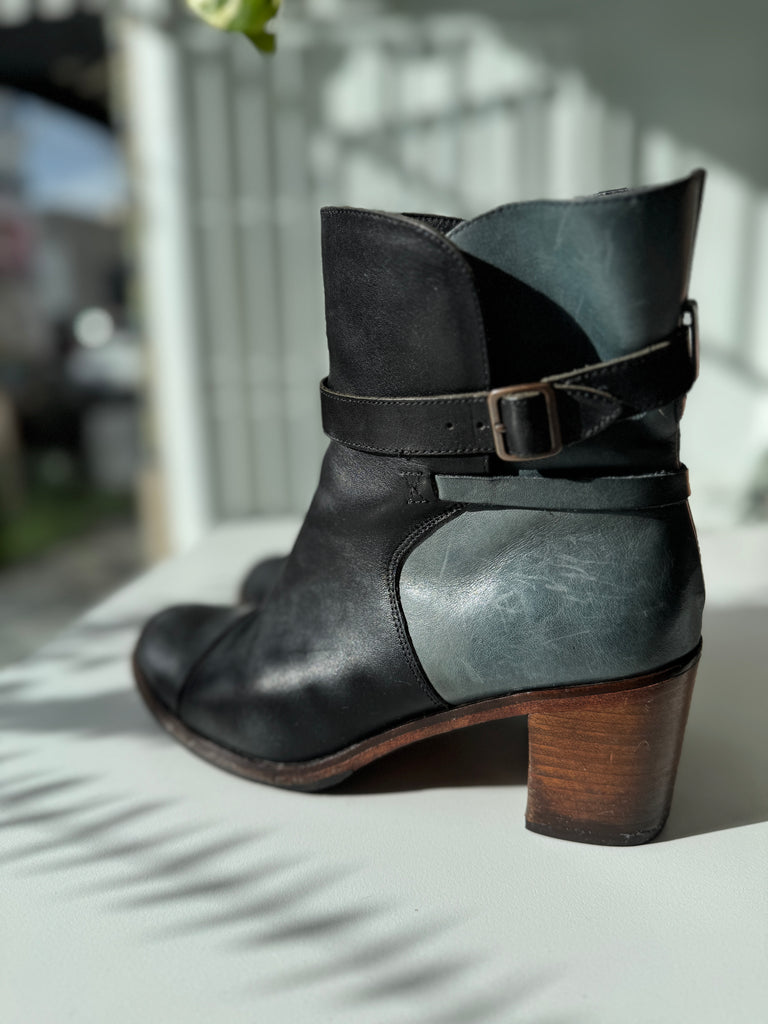 Samantha Pleet Wolverine leather boots 9.5