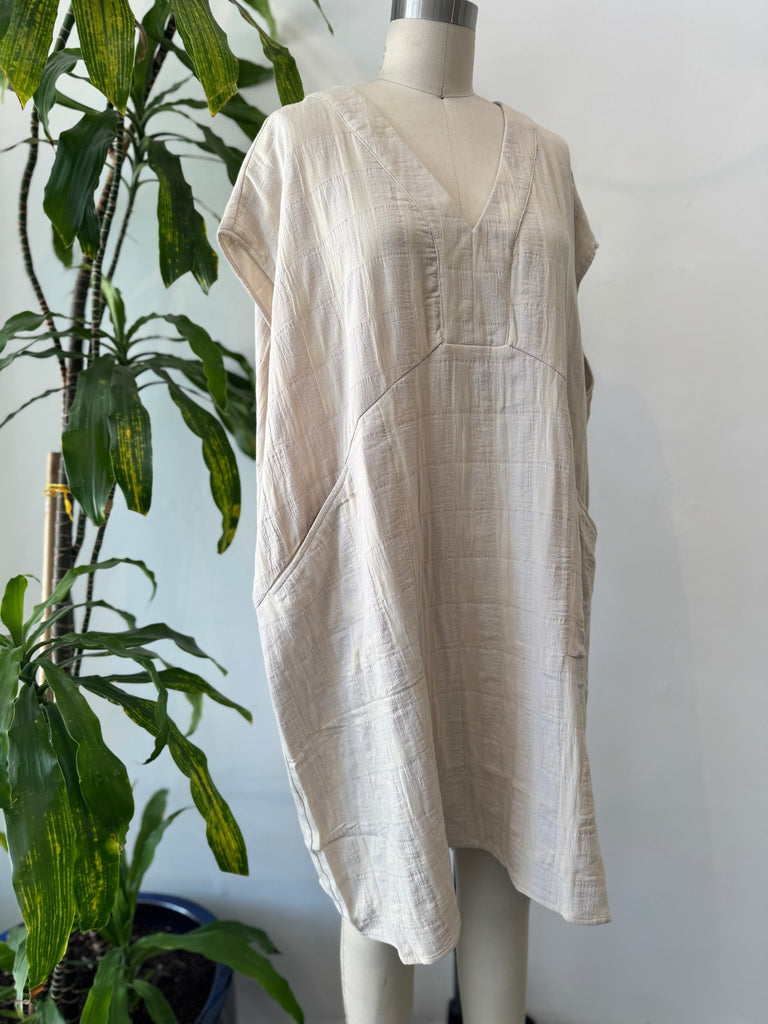 Curated oversized cotton dress
