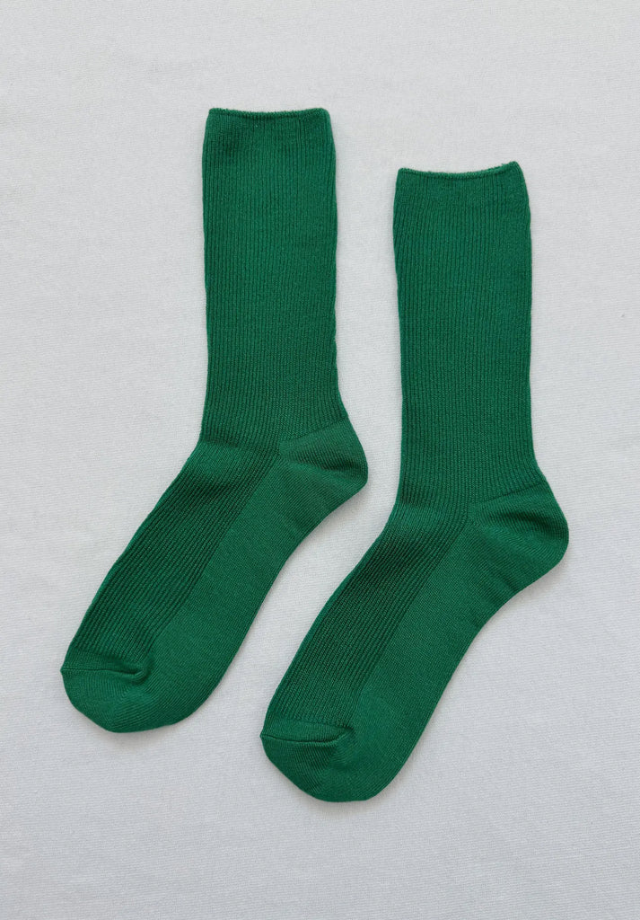 Le Bon Shoppe | trouser socks | deep green