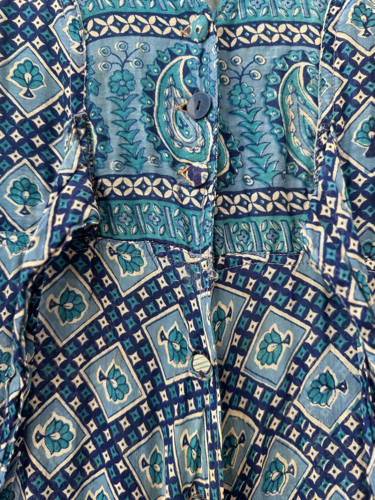 1970’s Indian cotton dress