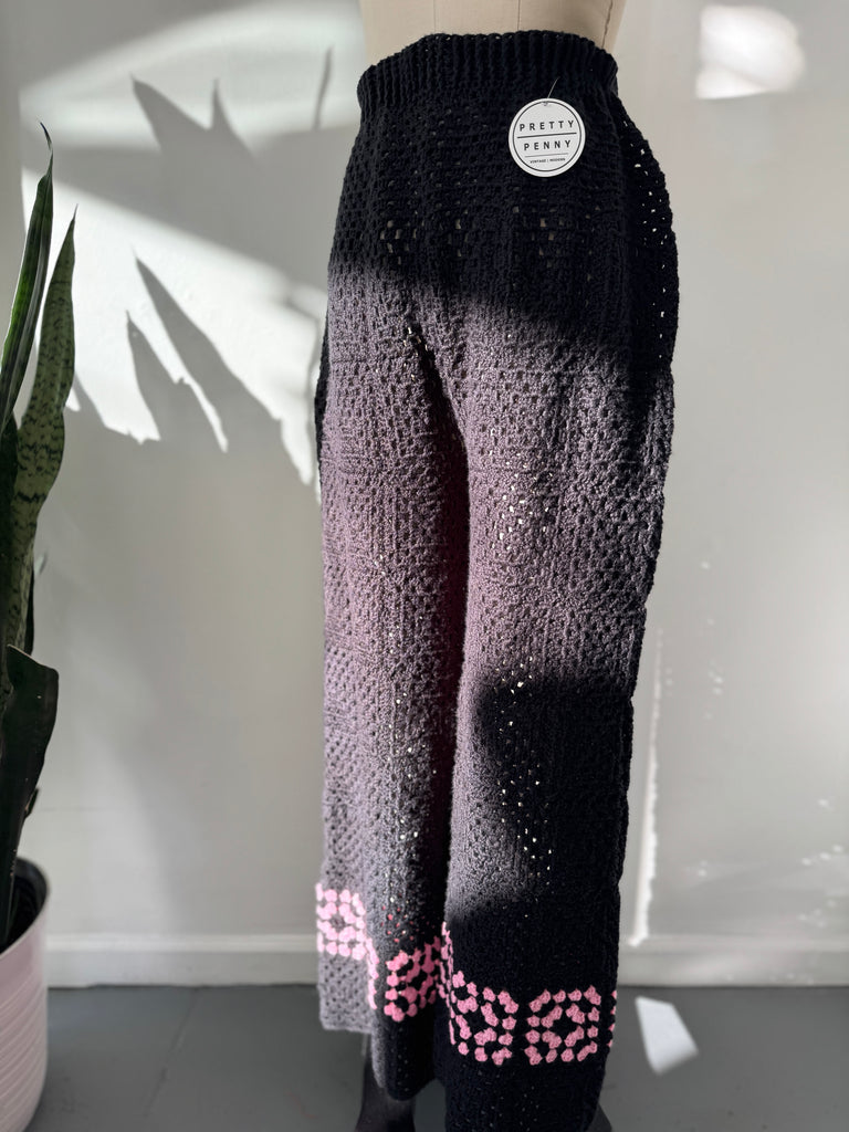 Handmade crochet pants