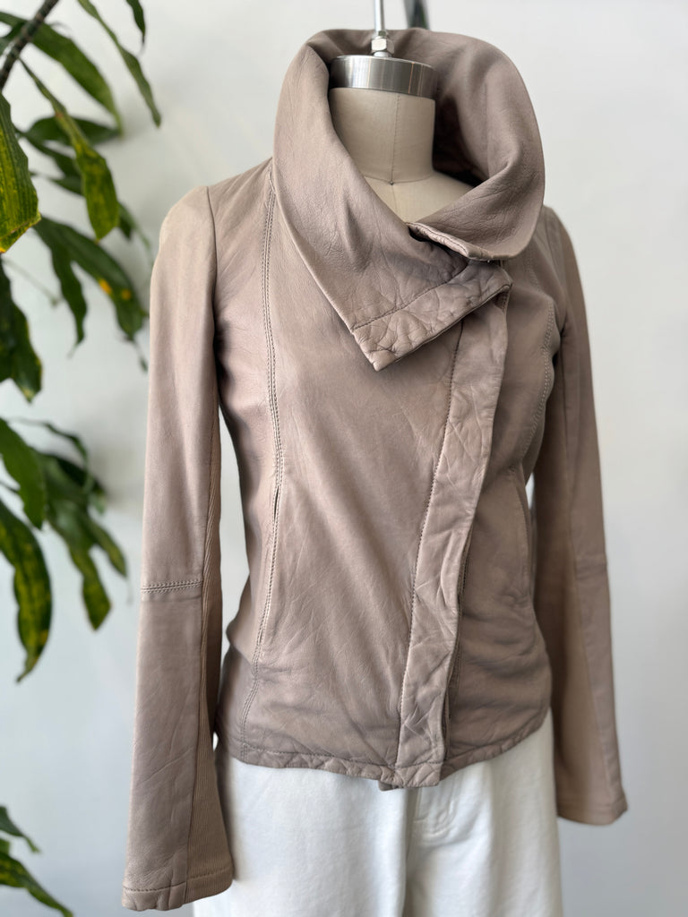 Designer leather ALL SAINTS jacket