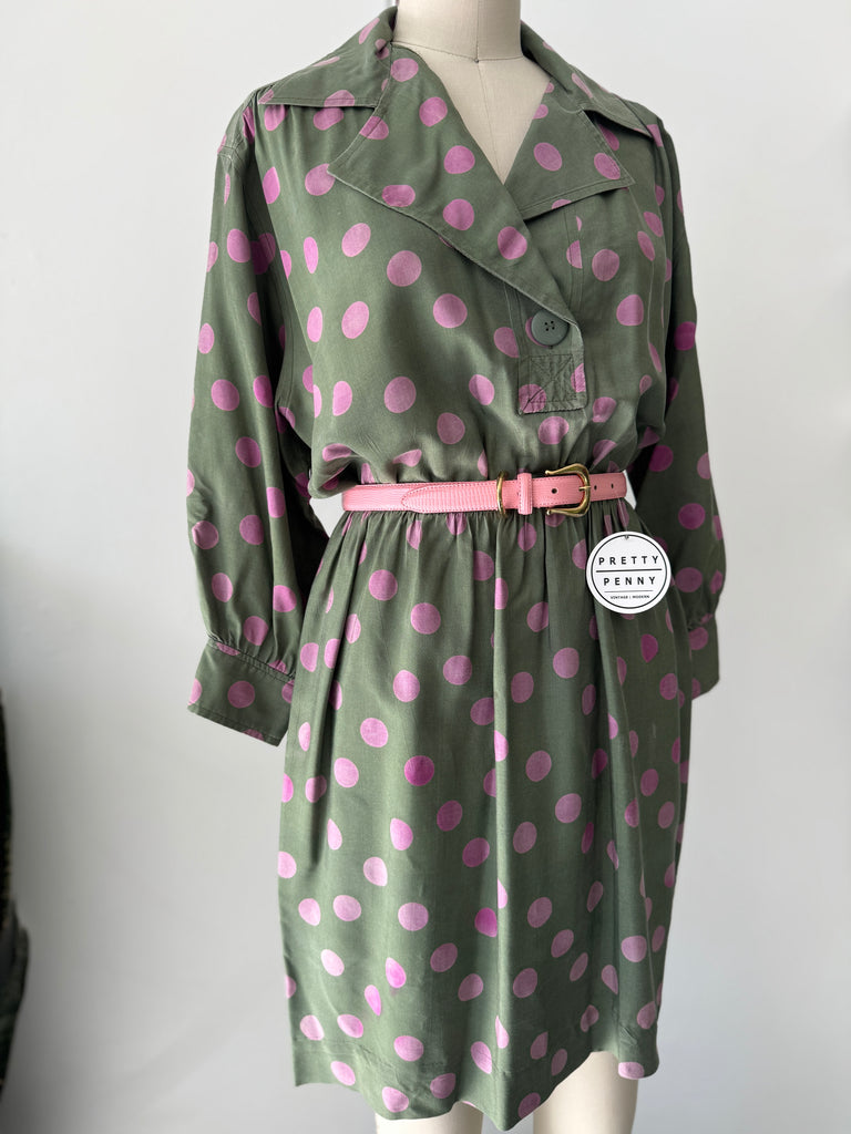 Vintage designer Saint Laurent dress