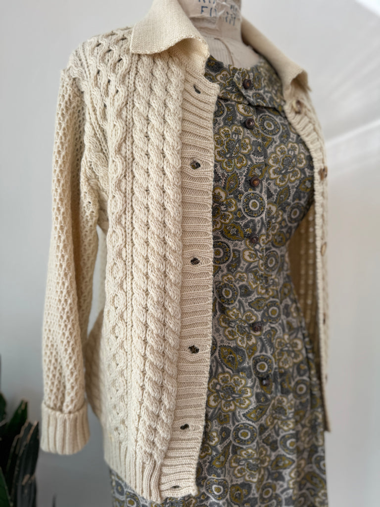 Vintage Moffat Woollens wool  cardigan