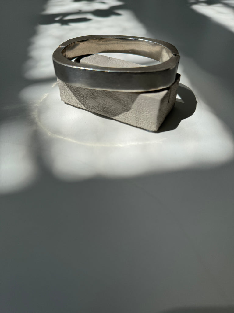 Heavy weight sterling silver bracelet