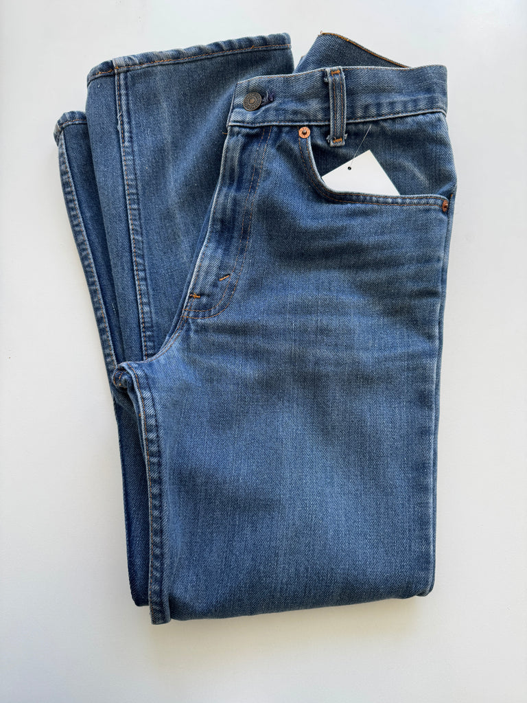 Orange Tab denim Levi’s waist “27/28”