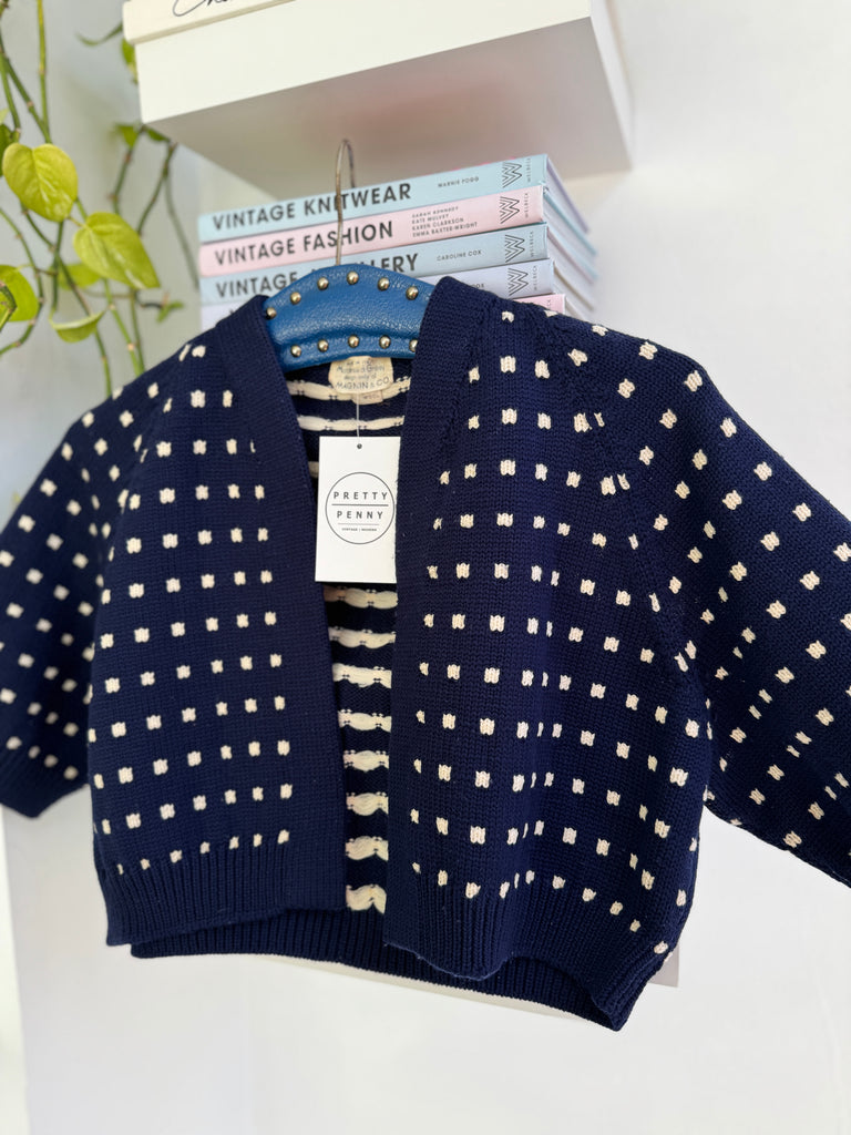 Vintage marchesa di Gresy I magnin wool bolero