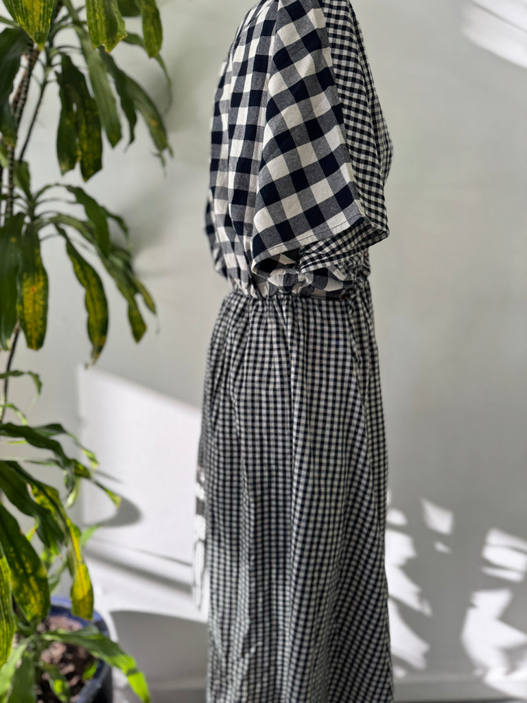 The coolest check print dress