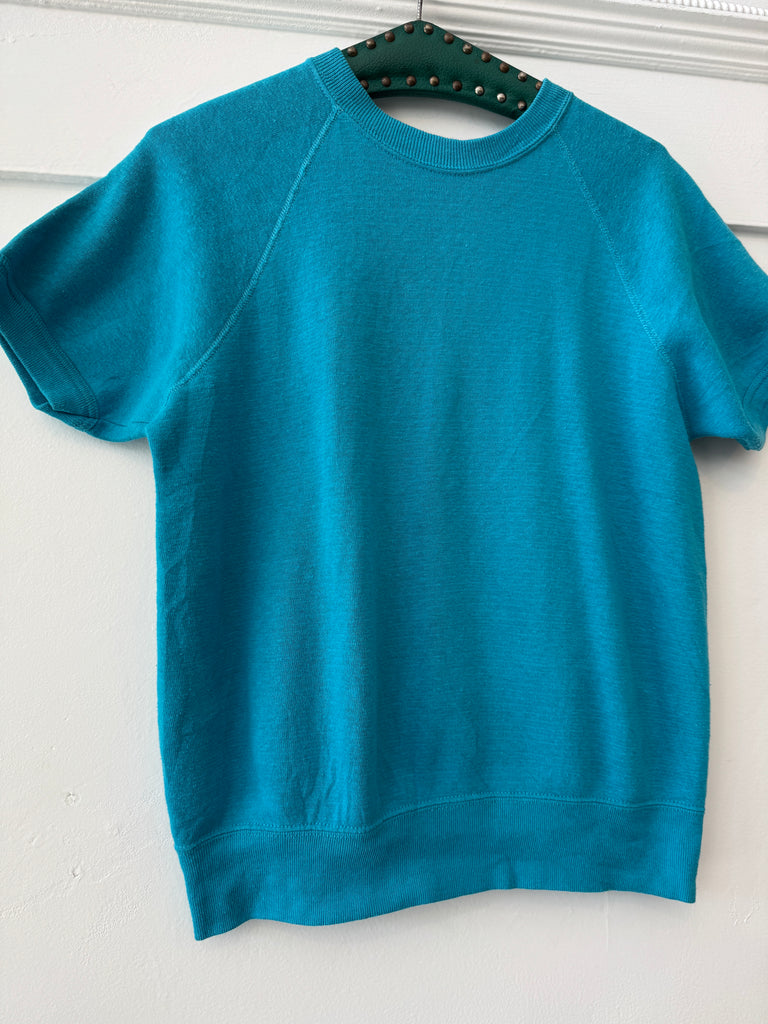 Vintage raglan short sleeved t shirt