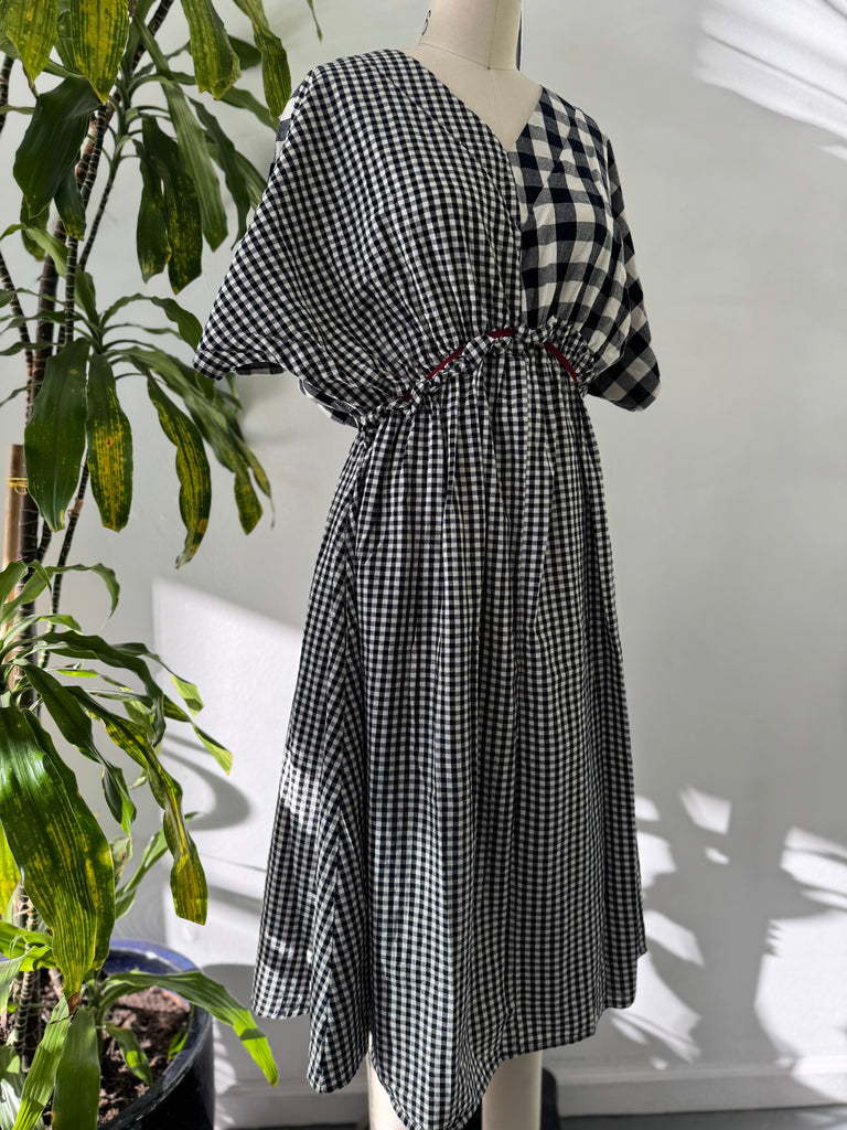 The coolest check print dress