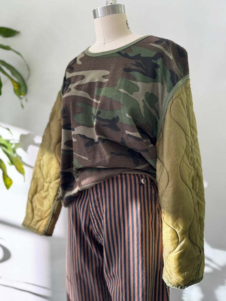 Handmade vintage upcycled top