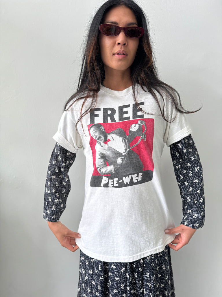 Vintage FREE PEE WEE T SHIRT