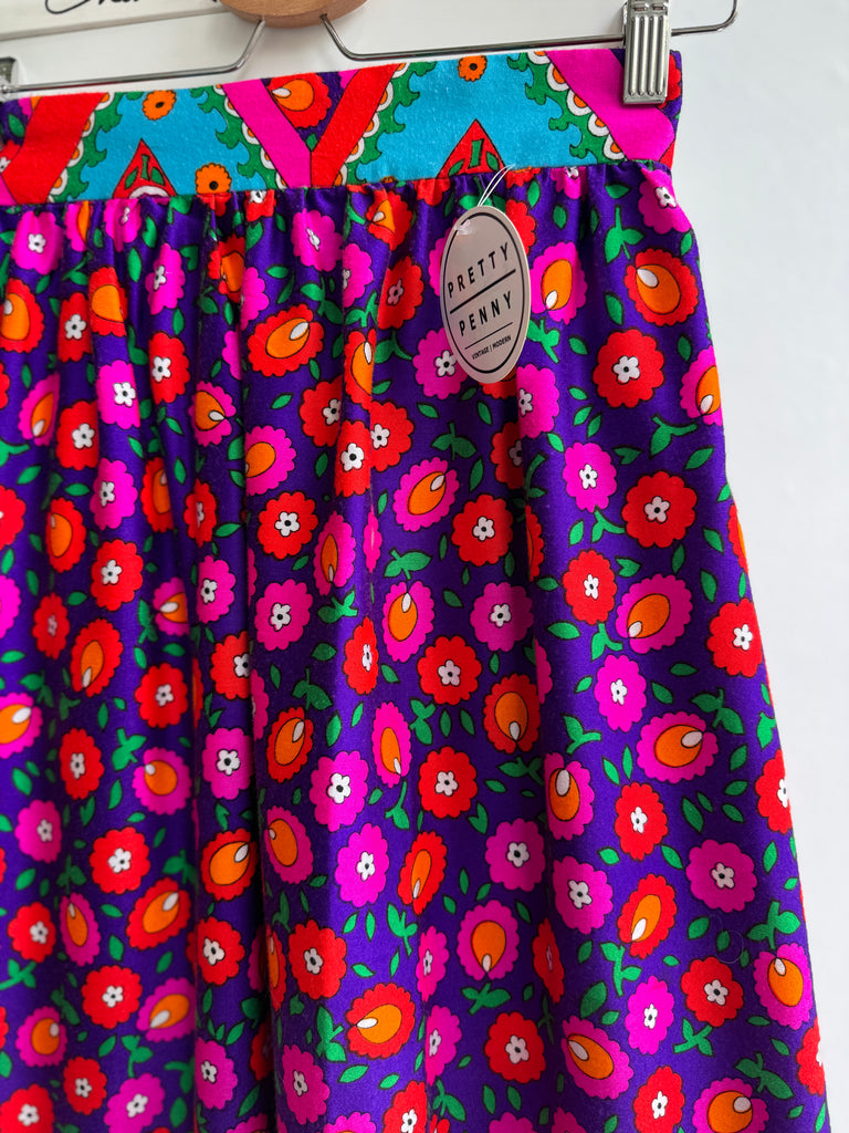 Vintage 1970’s skirt high waist “24”