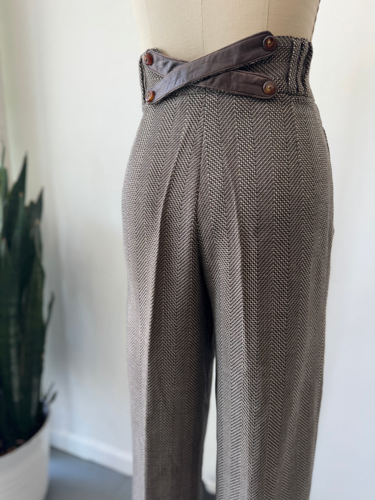 Italian Valentini Donna pants high waist 30/31