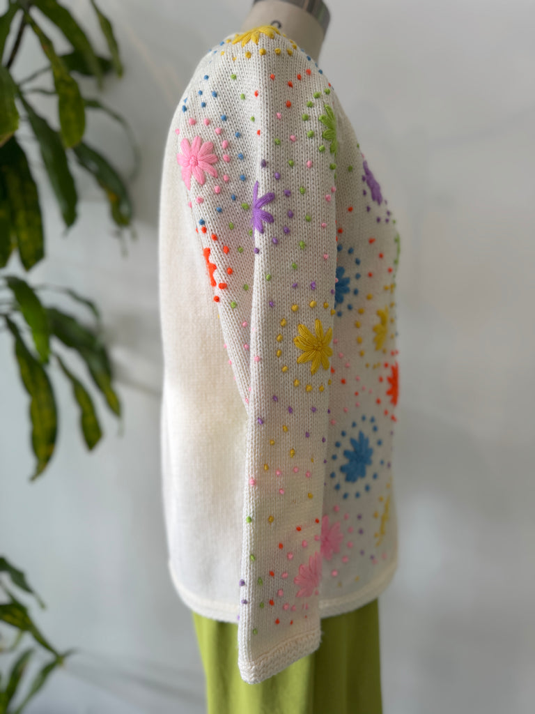 Vintage knit outerwear
