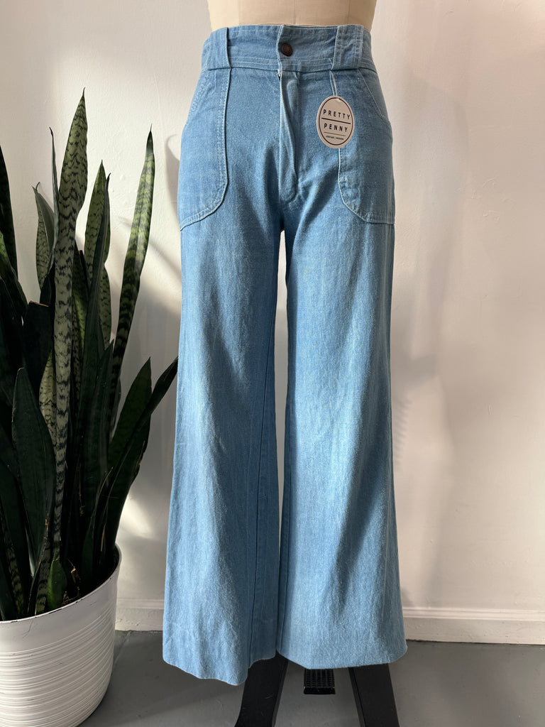 1970’s SUCCO TASH high waist | bell bottoms