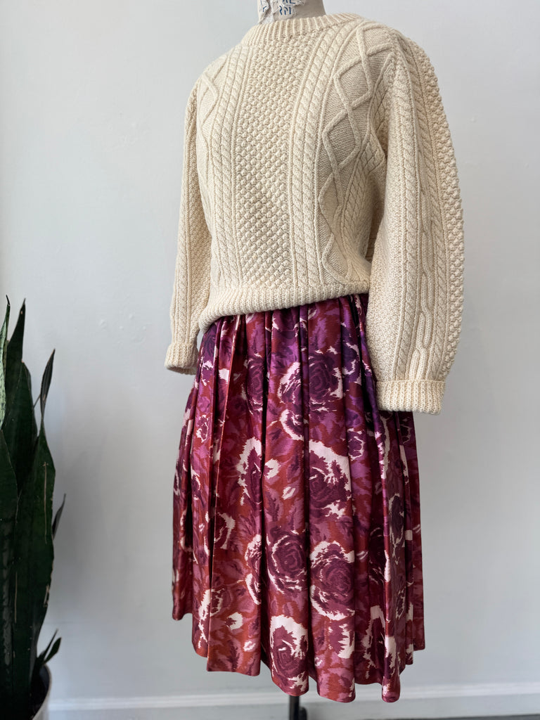 Vintage Skirt muted ombré design