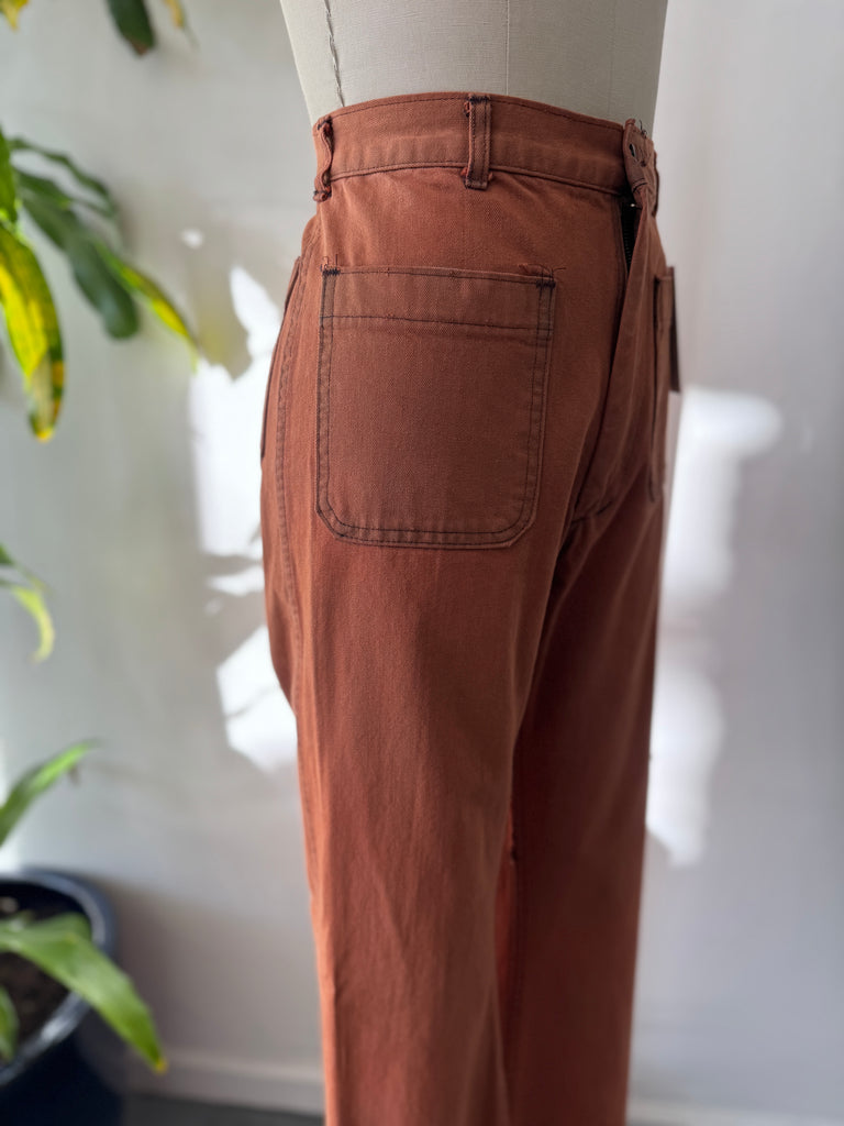Vintage 1970’s military pants waist “28”