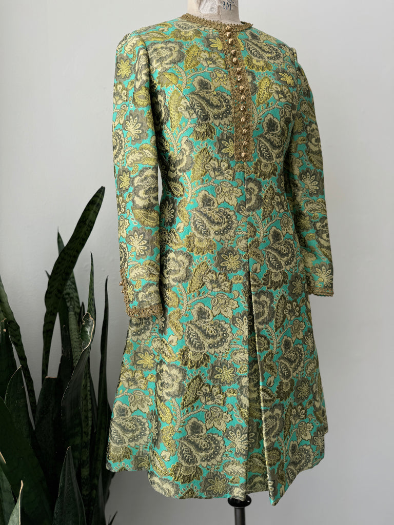 Vintage brocade dress