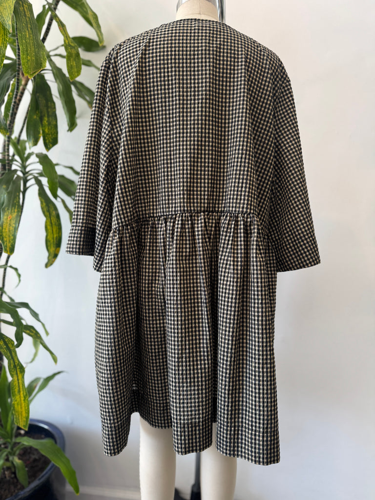 GANNI gingham dress