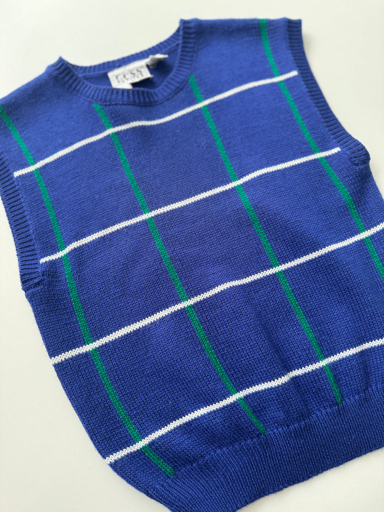 Vintage sleeveless sweater top