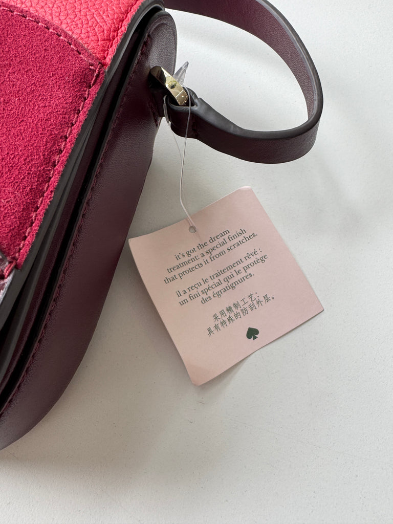 KATE SPADE leather/suede purse