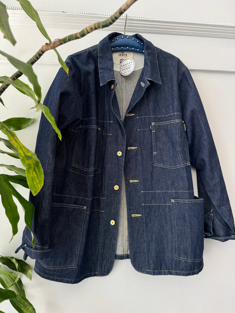 Levi’s made & Crafted made in Japan raw denim chore coat