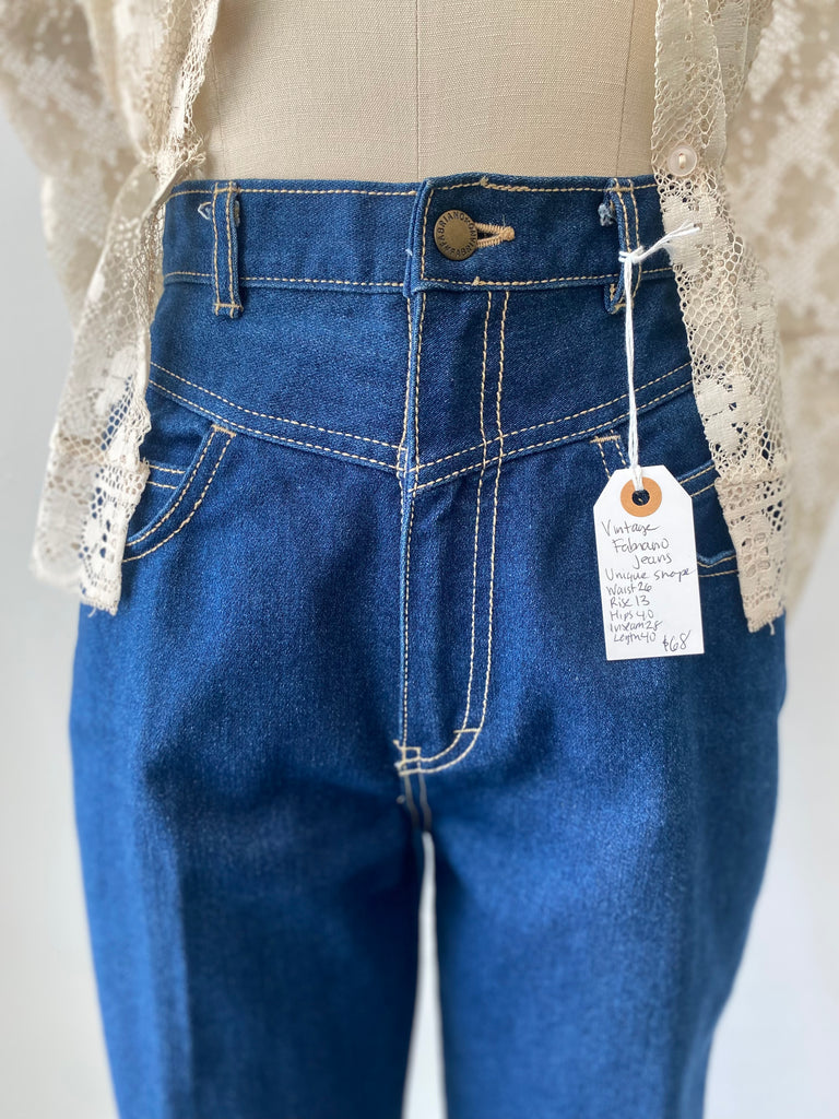 Vintage Fabriano Denim Jeans high waist "26"