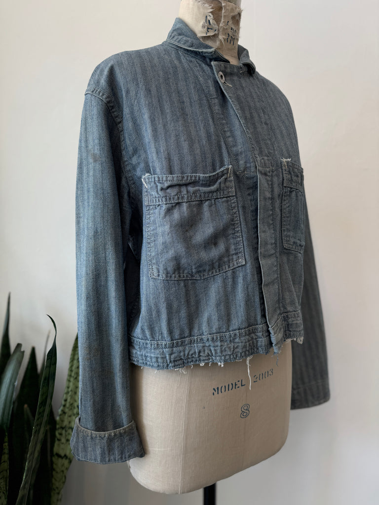 Vintage denim work jacket