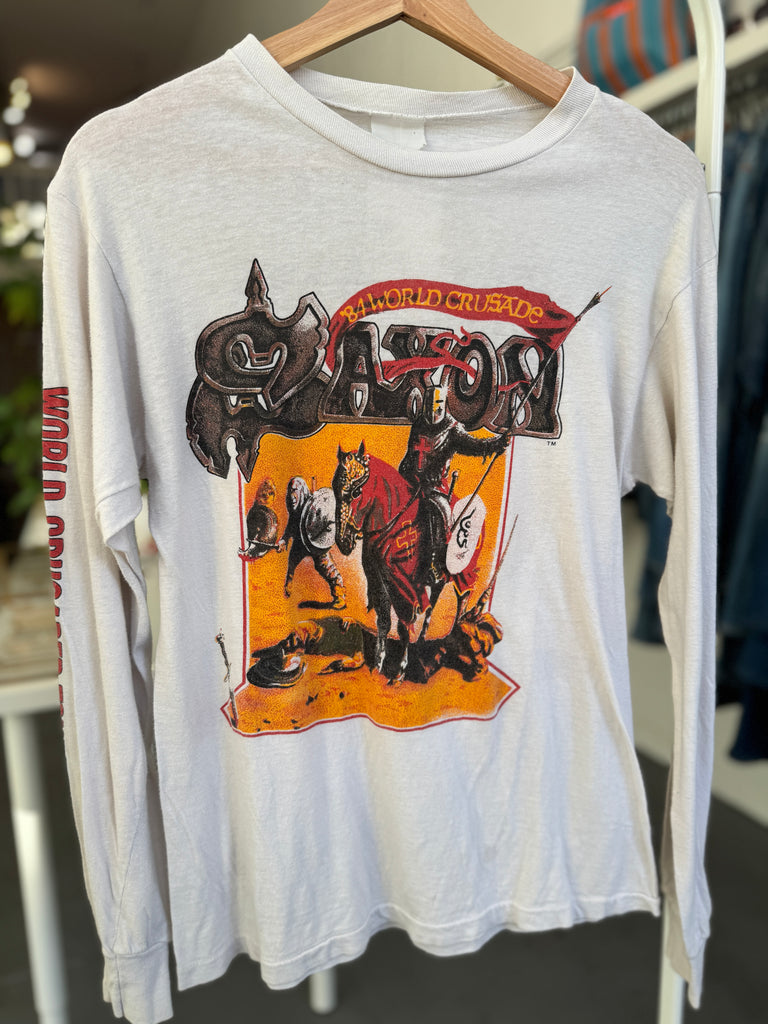1984 Saxon long sleeved t shirt
