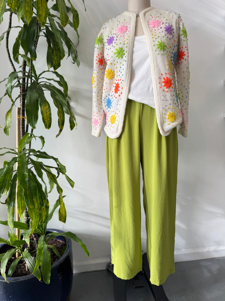 Vintage knit outerwear
