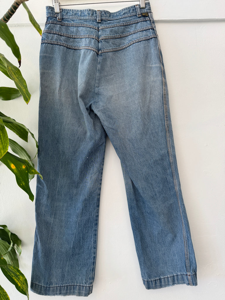 1970’s denim jeans waist “28”