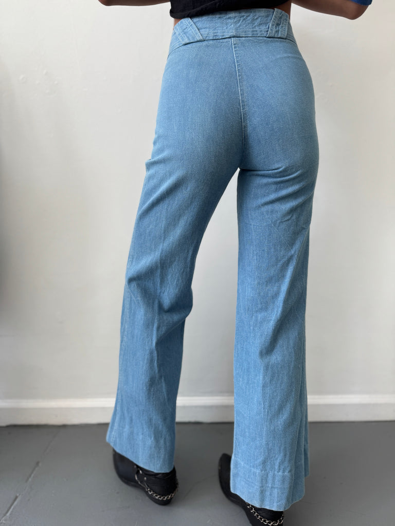 1970’s SUCCO TASH high waist | bell bottoms