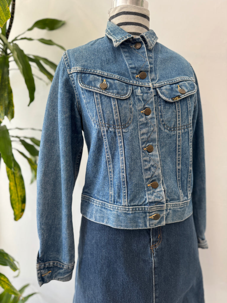 Vintage denim Lee riders jacket