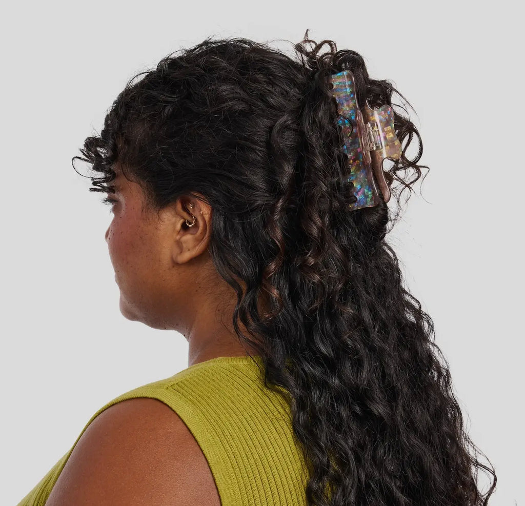 Chunks jojo claw in large hazel sparkle