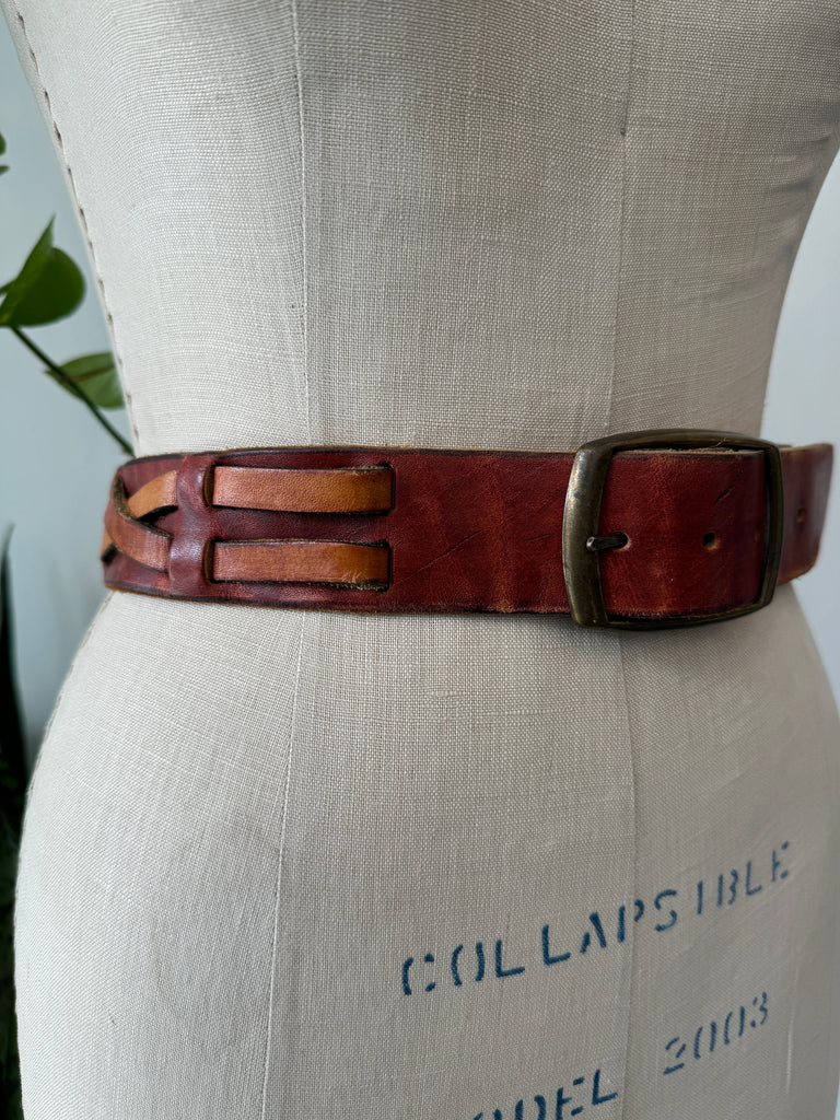 Vintage 1970’s leather belt